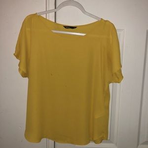 Yellow blouse